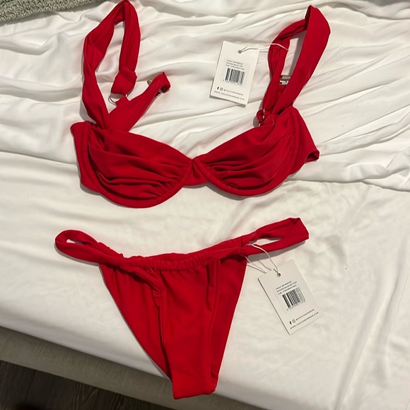 Red Bikini Set - Picture 1 of 2